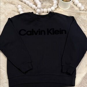 Calvin Klein Men's Black Crewneck Sweater
